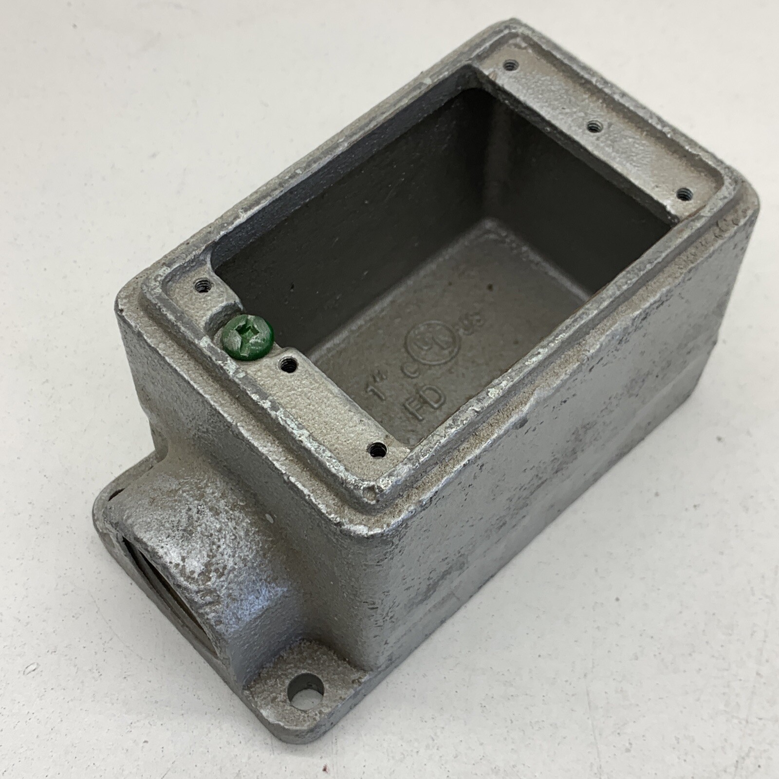 SCI Steel City 1” Malleable Iron FD Cast Device Deep Box, 1-Gang