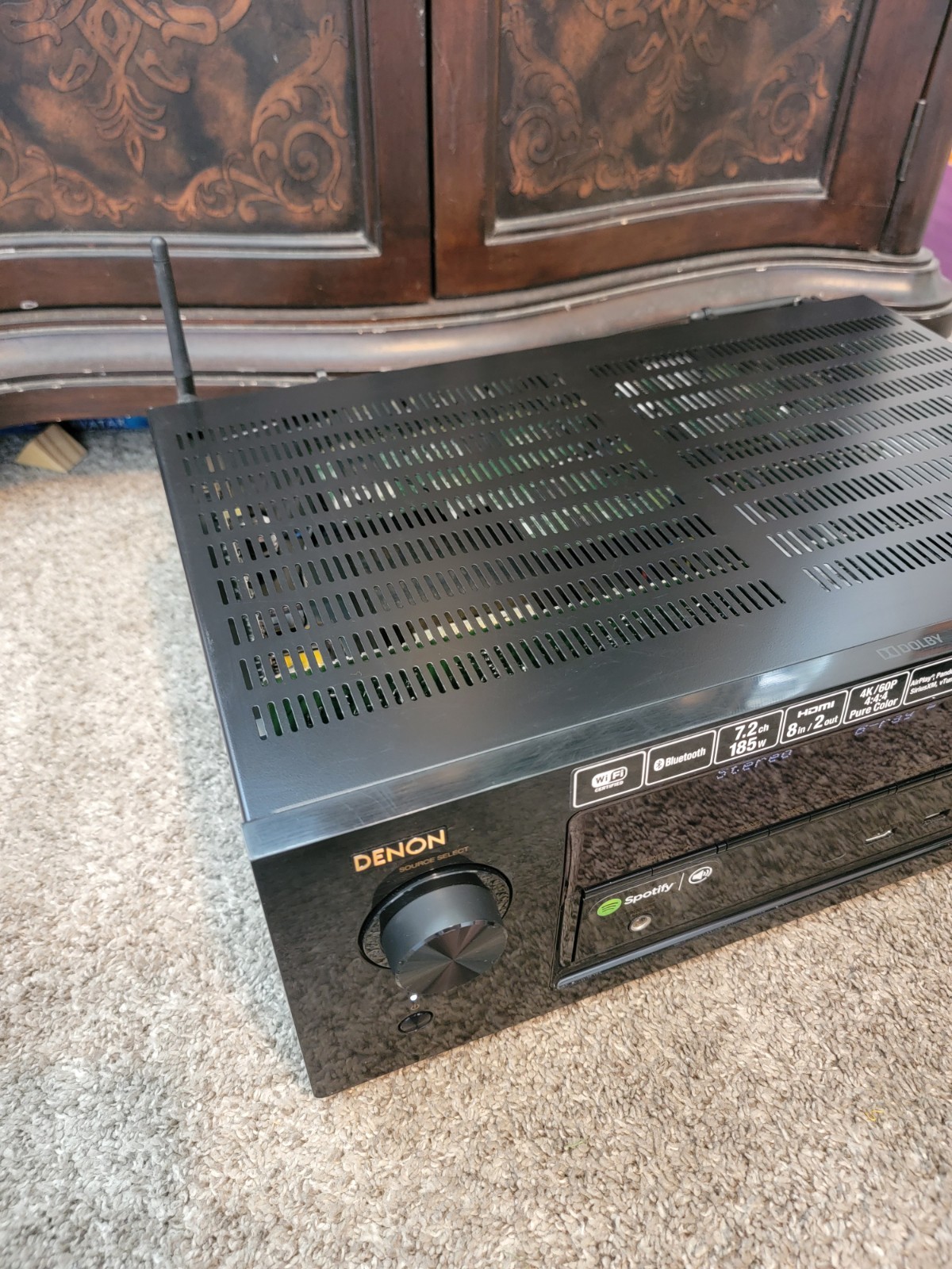 Denon Integrated Network AV Receiver AVR-X2100W - No Remote