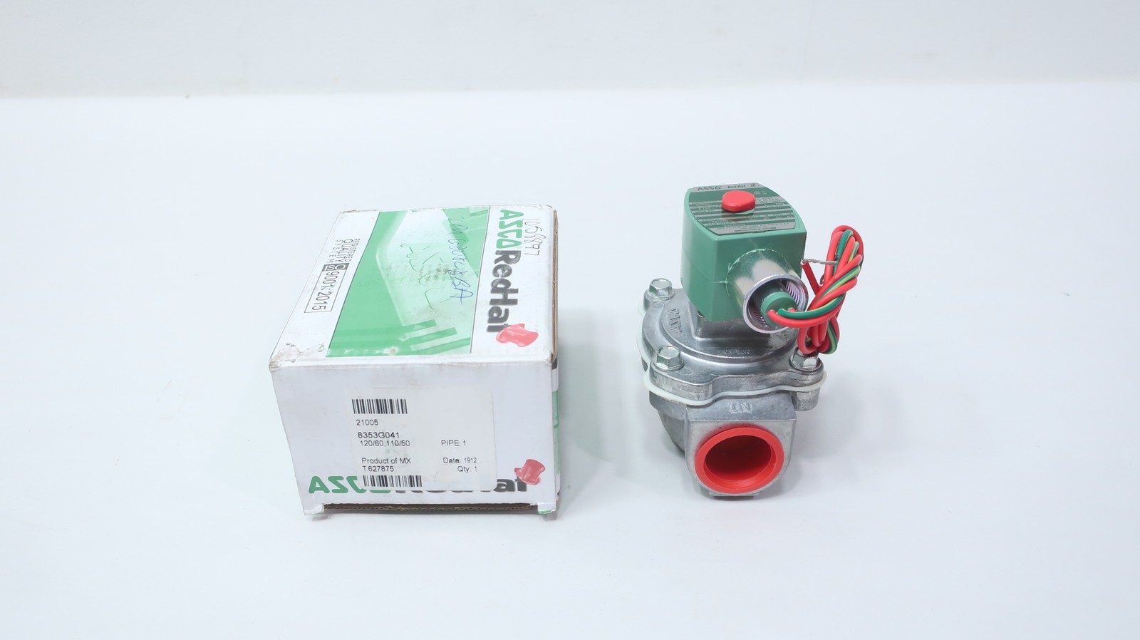 Asco 8353G041 Red-hat Ii Solenoid Valve 120v-ac 1in Npt