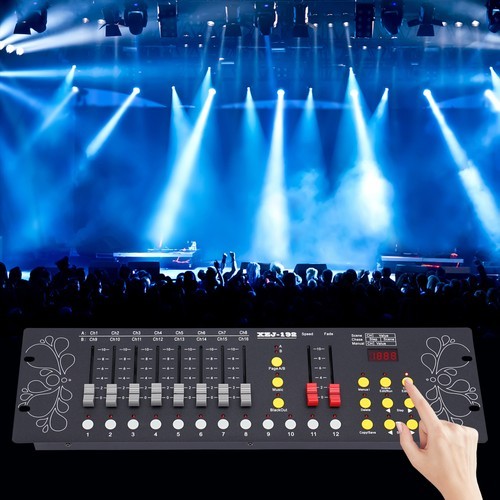 192 Channels DJ Operator Console Controller For Stage Lighting Party DJ DMX 512