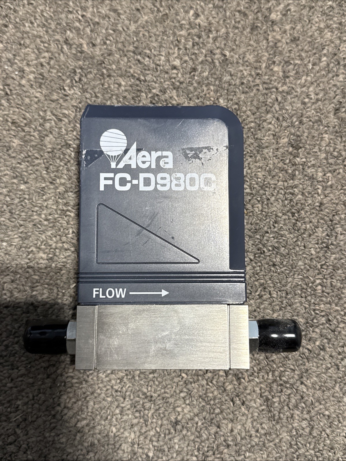 AERA FC-D980C 300 SCCM CL2 N2 MASS FLOW CONTROLLER METER
