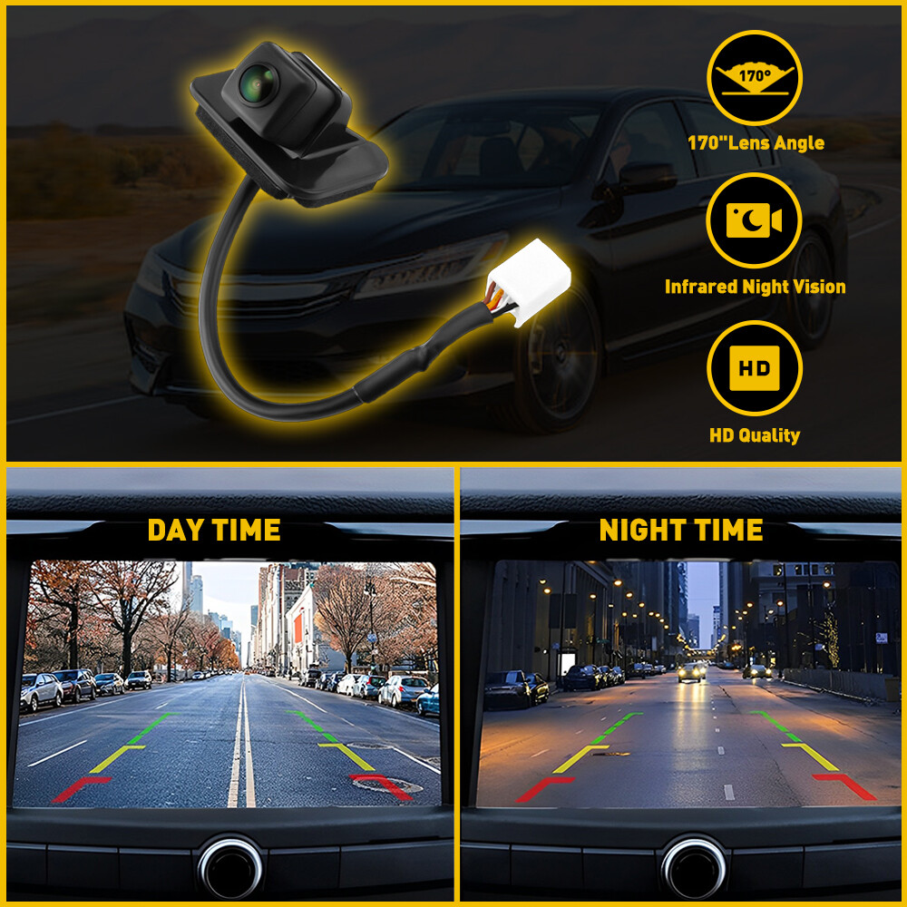 For Honda Accord 2.4L 3.5L 2014-2017 Rear View Reverse Back Up Parking Camera
