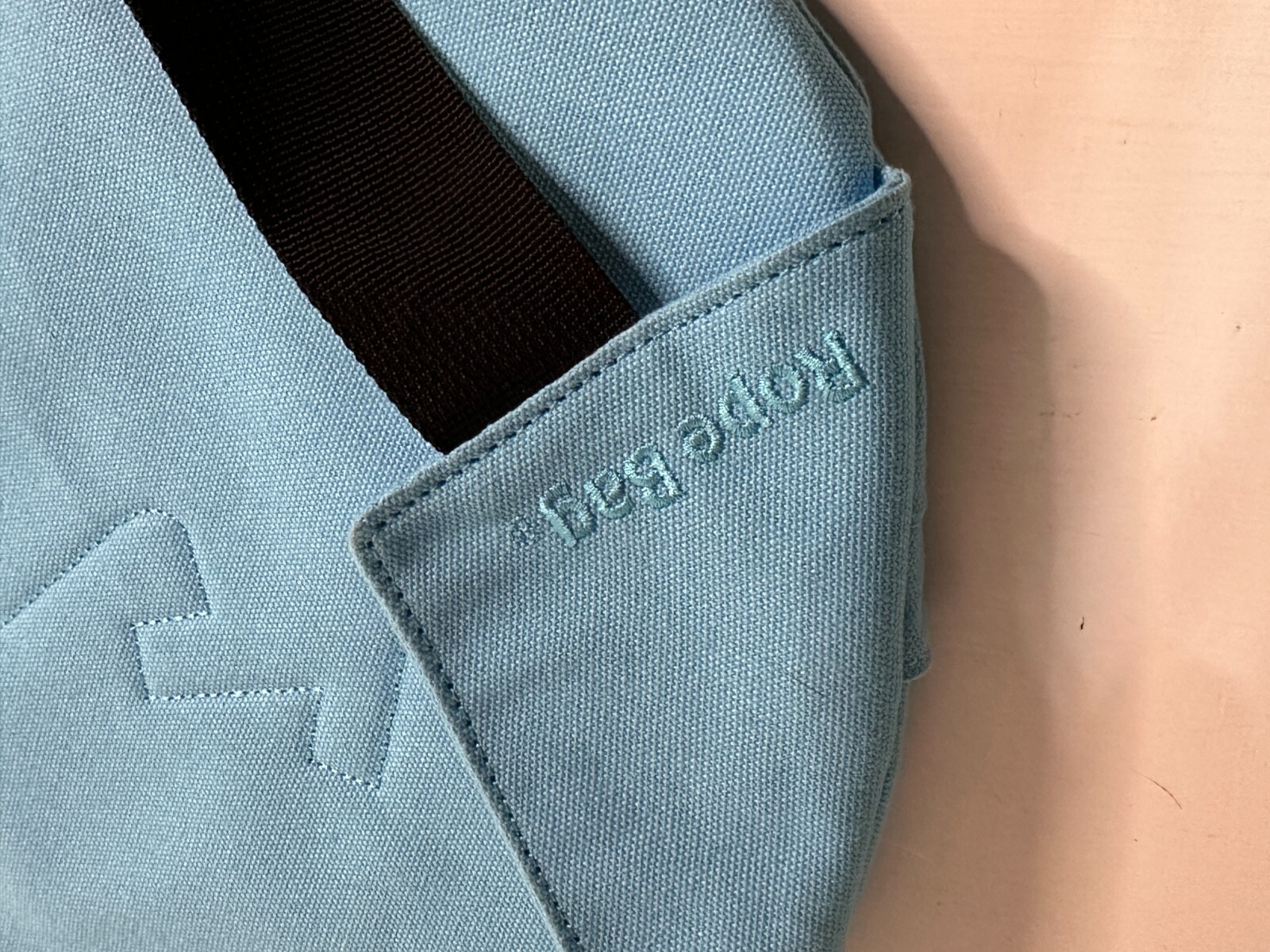 Kavu Solid Blue Rope Sling Bag