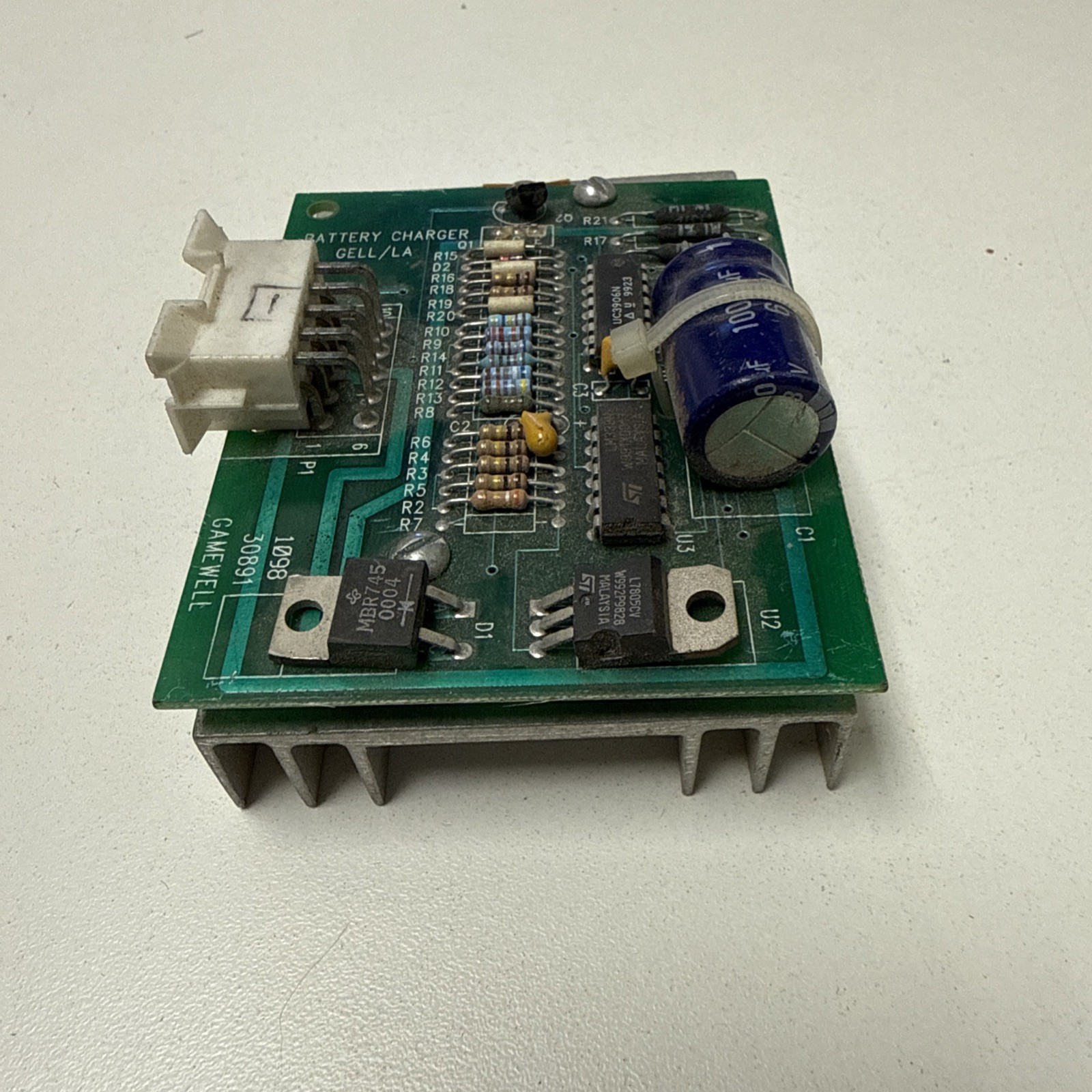 Gamewell-FCI 30891 1098 Identiflex 650 Battery Charger Card