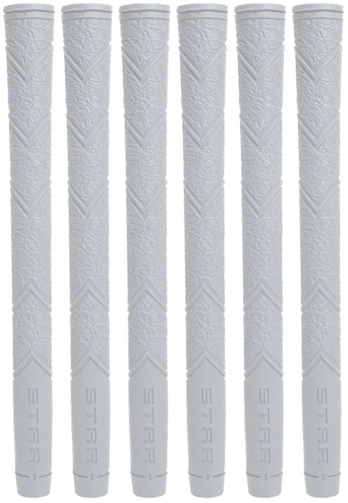 Star STX White Standard Size Grips - Tacky and Long Lasting - Set of 6