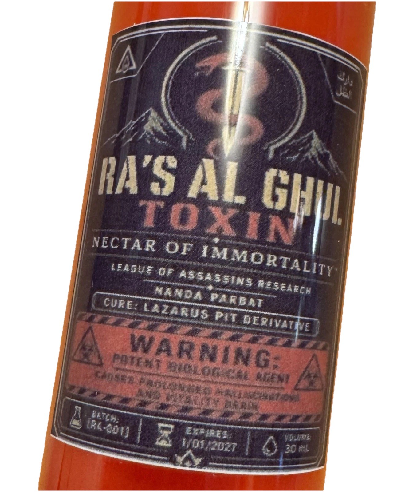 Make your own DC Comics vials with these labels! 8 labels made for 30ml Vials