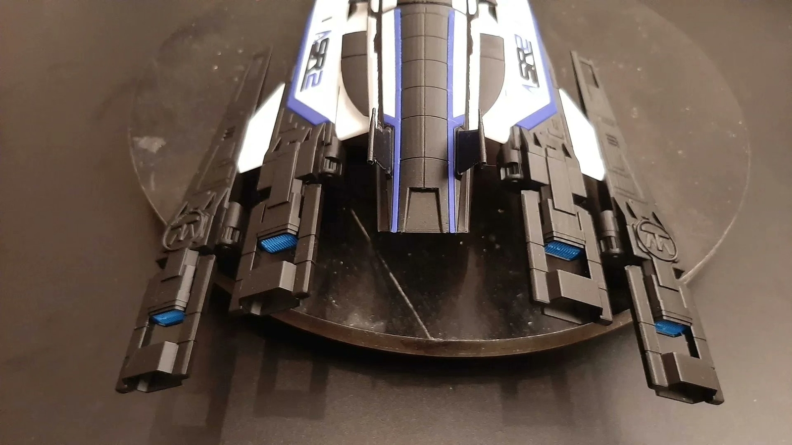 NEW MASS EFFECT SSV Normandy SR2 Spaceship Painted 3D Print Assembly Model