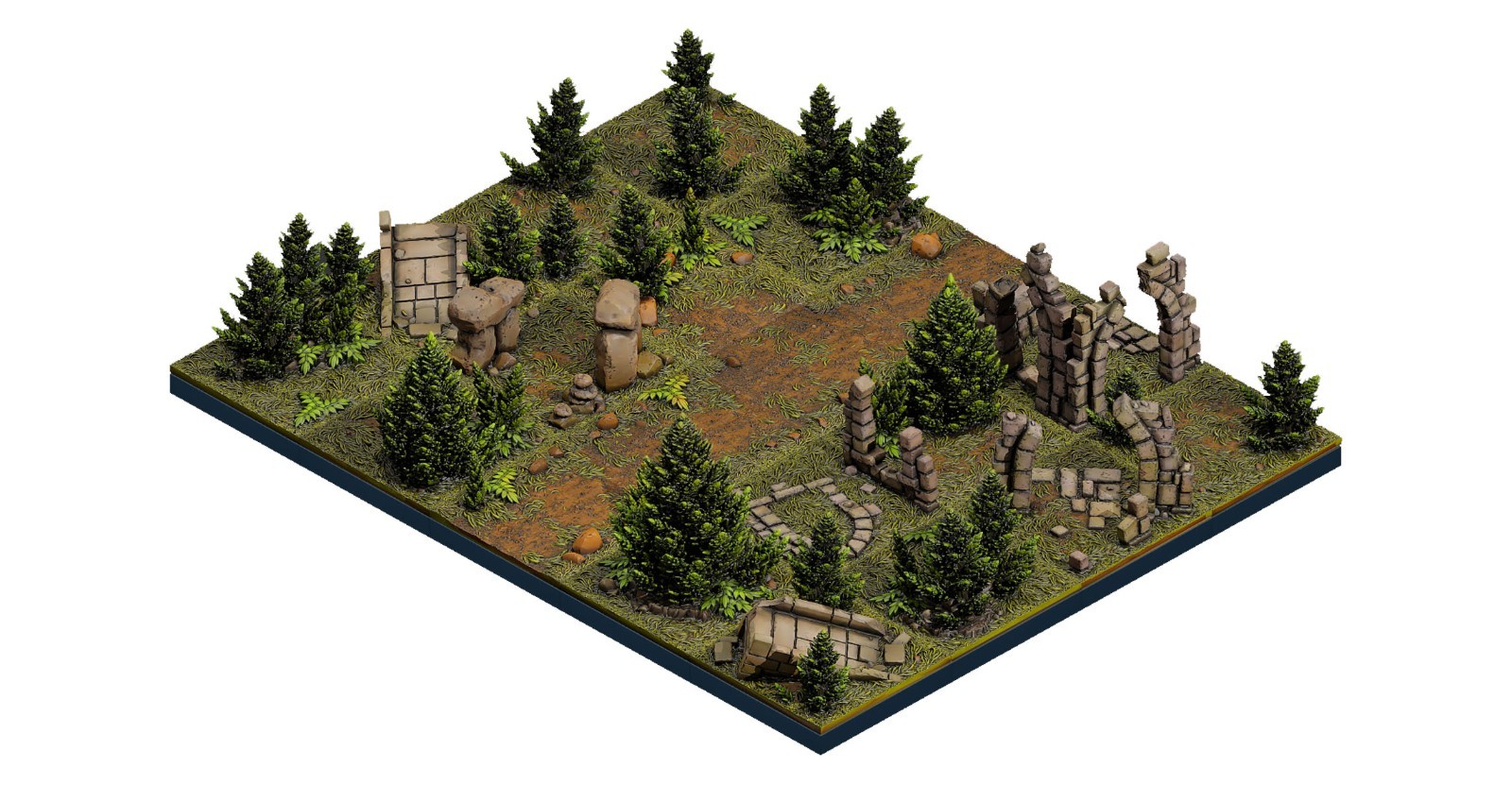 Dungeon Blocks The Ruins of Eldertide Game Map (Read Description)