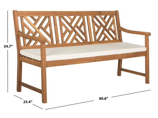 Safavieh BRADBURY 3 SEAT BENCH, Reduced Price 2172780706 PAT6738A