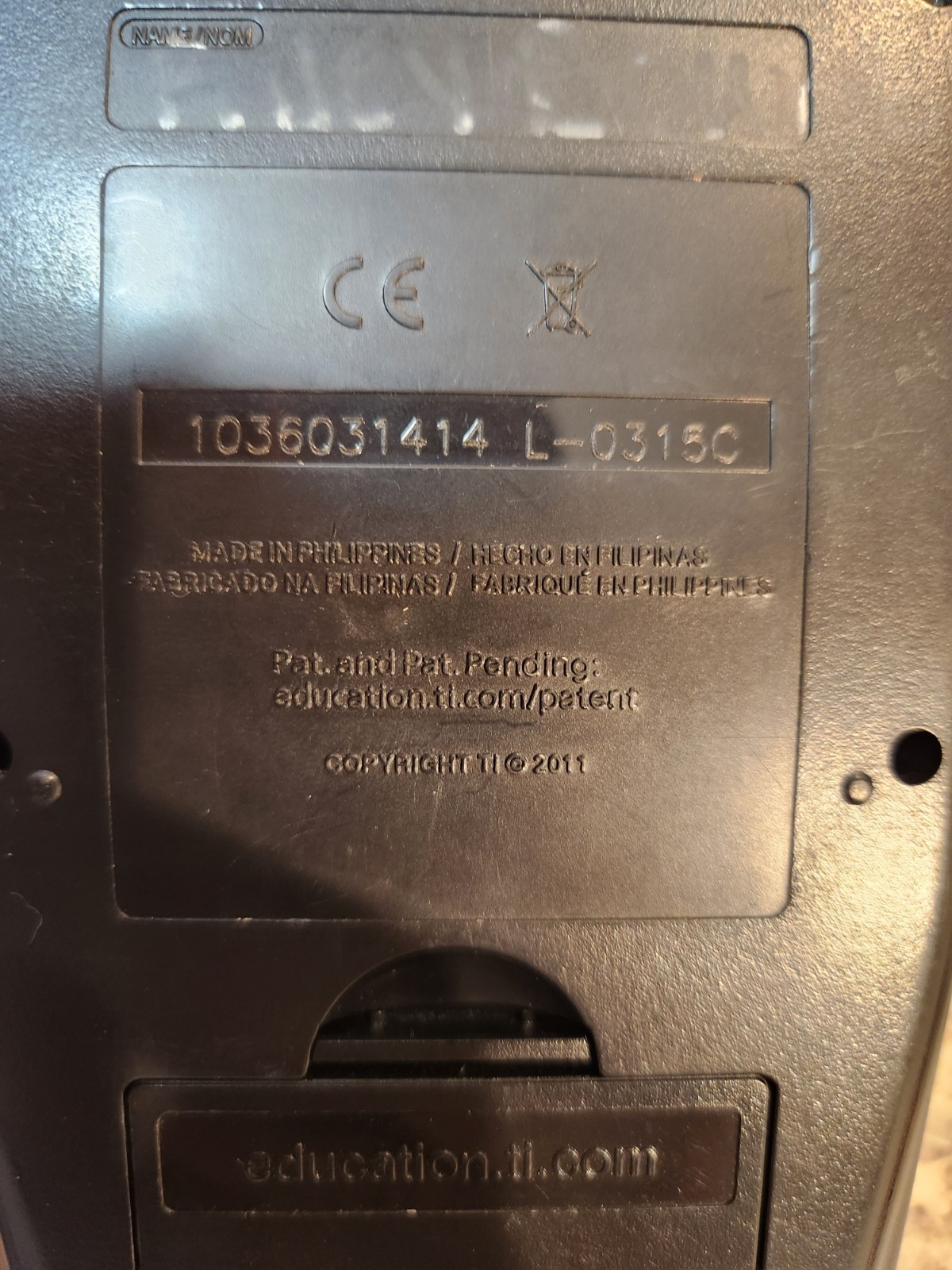 TI-83 Plus Black - Great Condition