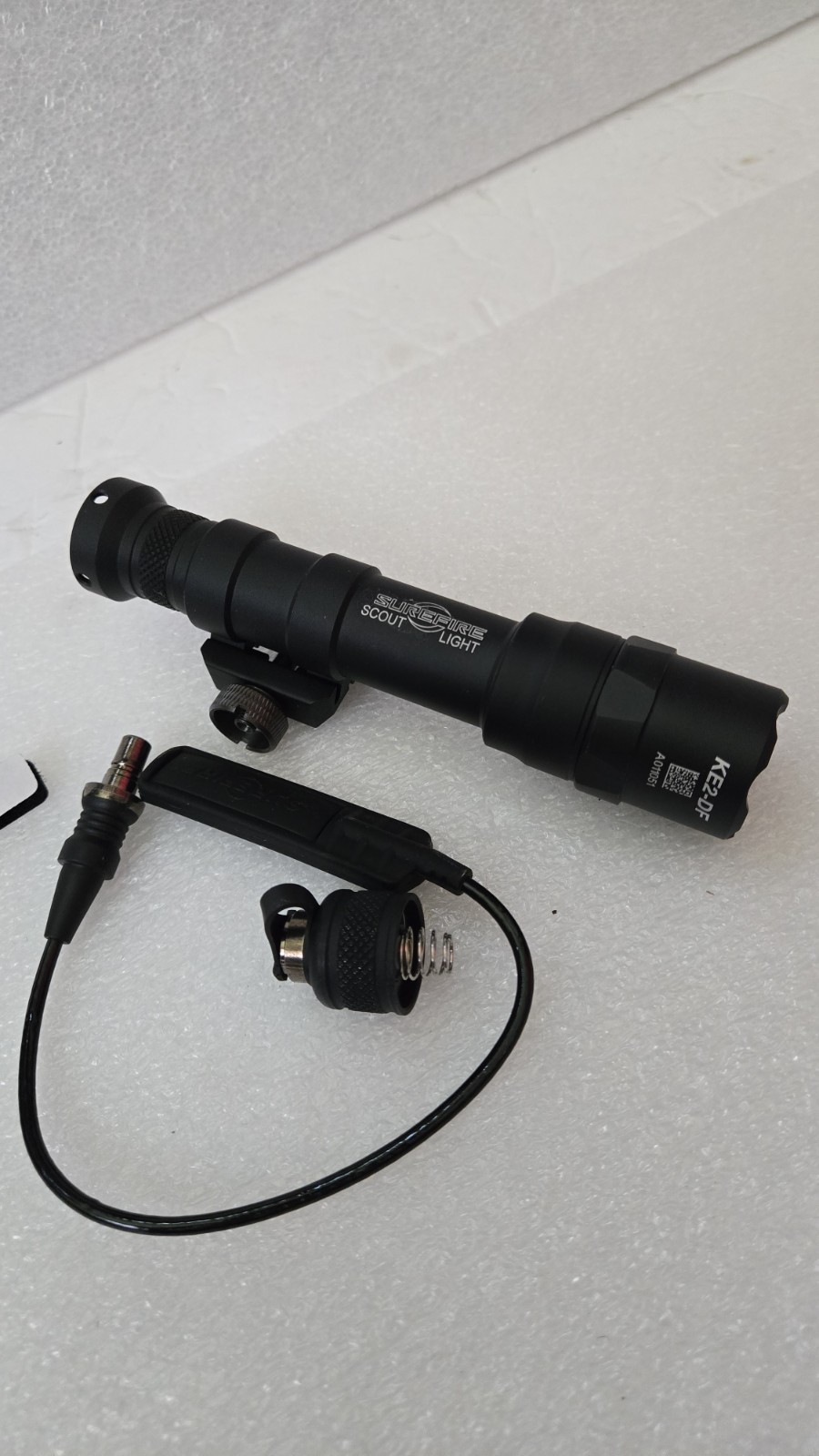 Airsoft Paintball Aeg Gbbr Black S F M600 Scout  Flashlight