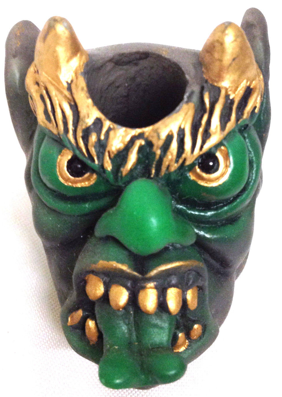 1 vintage Buttheadz cigarette snuffer green gargoyle made in 2002 Butt Heads