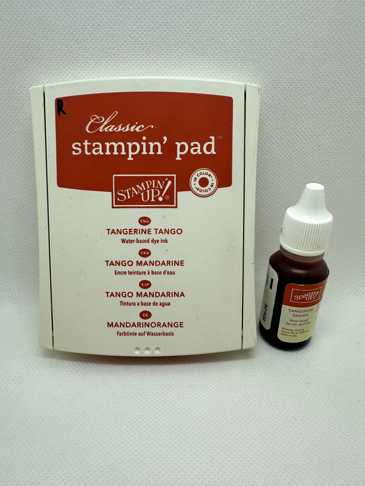 Stampin Up Classic Ink Refill & Pad ~ Tangerine Tango ~ J8