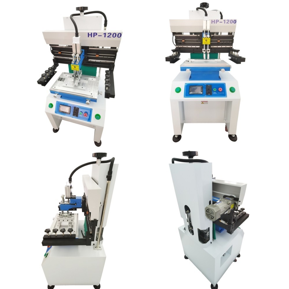110V Solder Paste Printing Machine PCB Outer Or Pin Positioning