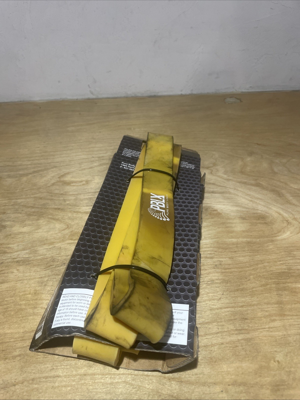 PBLX 40-80 lbs Weight Body Band Yellow
