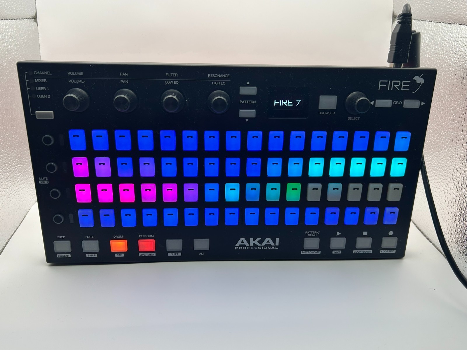 Akai Professional Fire FL Studio USB Midi Pad Controller USED, hardware only