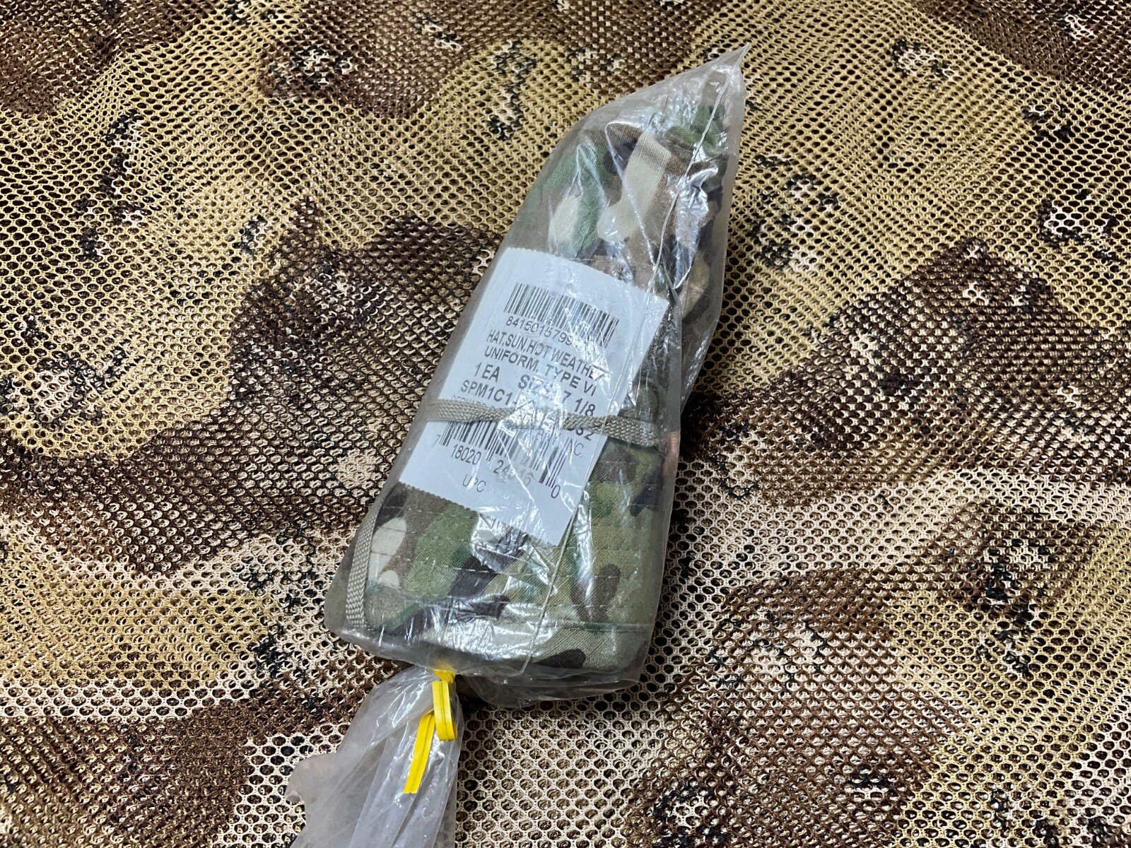 US Army Hat Sun Weather Type VI Boonie Bucket Hat   SIZE 7 1/8
