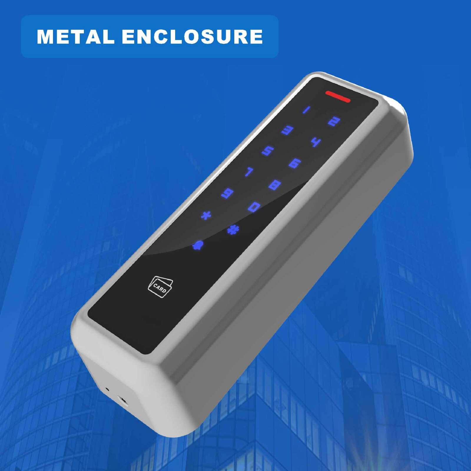 Touch Access Keypad RFID Card Reader 125KHz with Wiegand 26 bit Interface