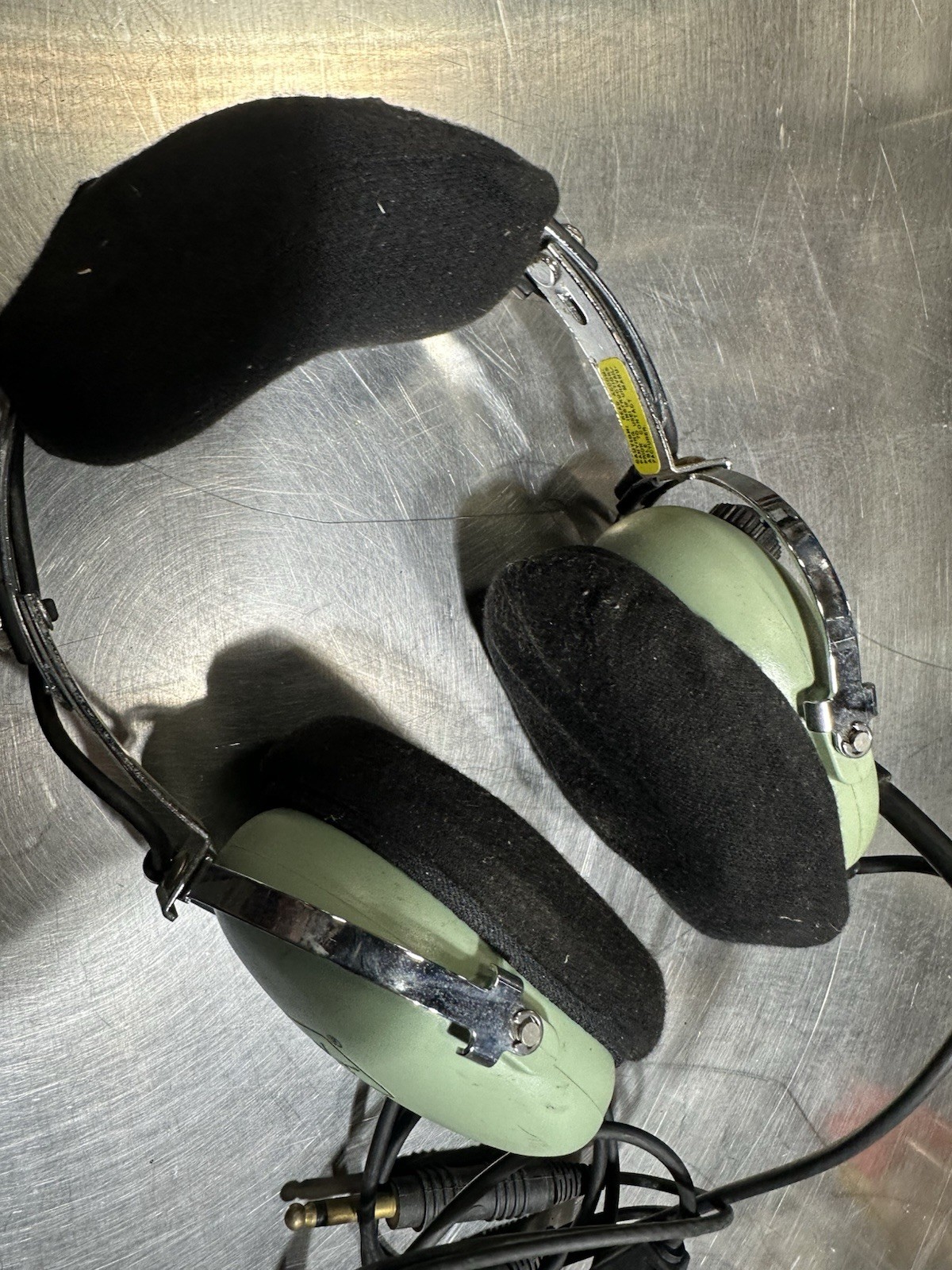 David Clark Aviation Headset w/mic, M7-A, Lightly Used