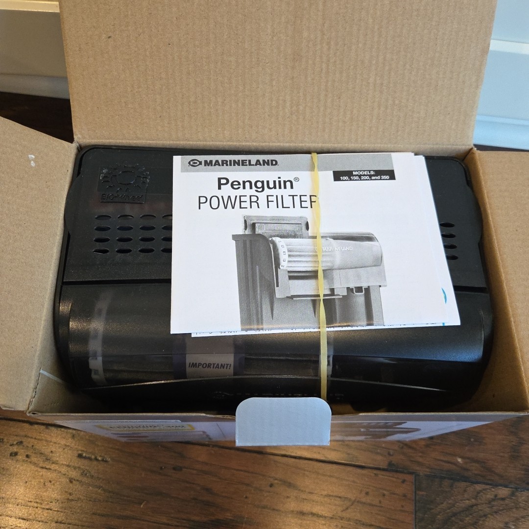 Marineland PF0200B Penguin Power Filter Aquarium 200B