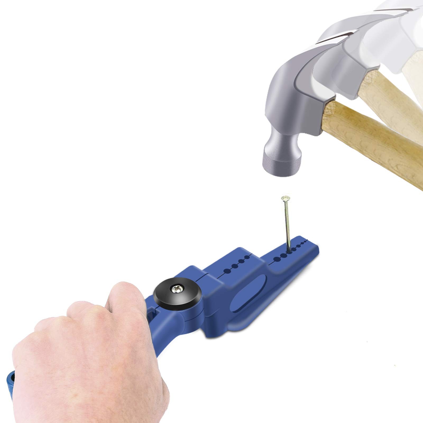 Plastic Pliers, Home Tool Auxiliary Jelanry Secure Nails Blue