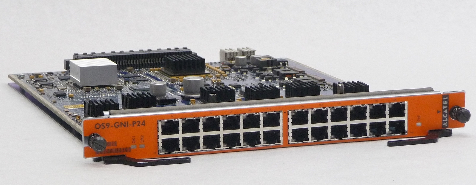 Alcatel OmniSwitch OS9800 OS9700 OS9000 OS9-GNI-P24 24-PORT ETHERNET POE SWITCH