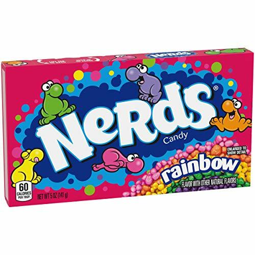 Nerds Rainbow Candy Video Box, 5 Ounce, [12-Boxes]