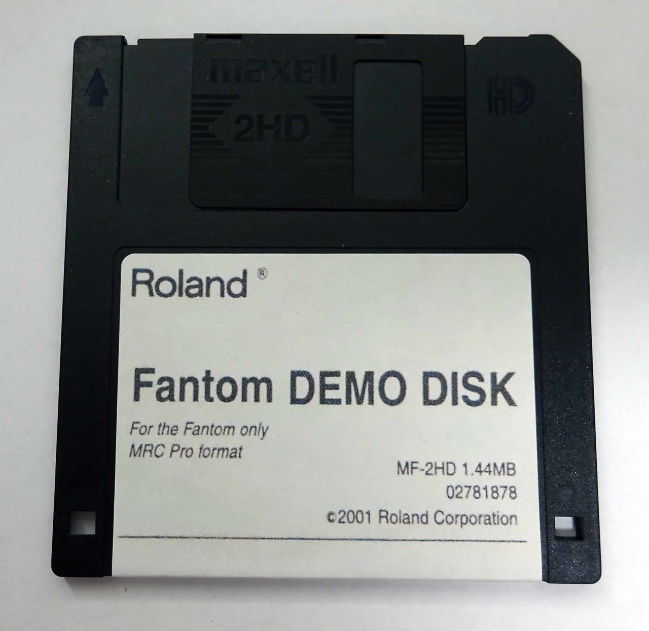 Roland Fantom Demo Disk