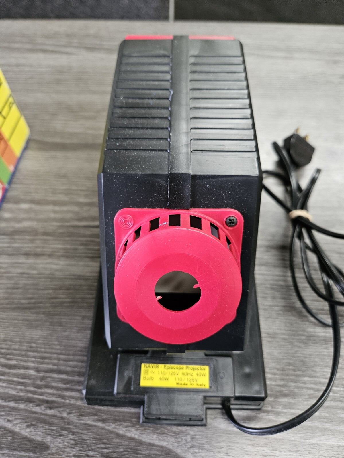 Vintage Wall Projector Navir Episcopio Art Projector Tested Works!