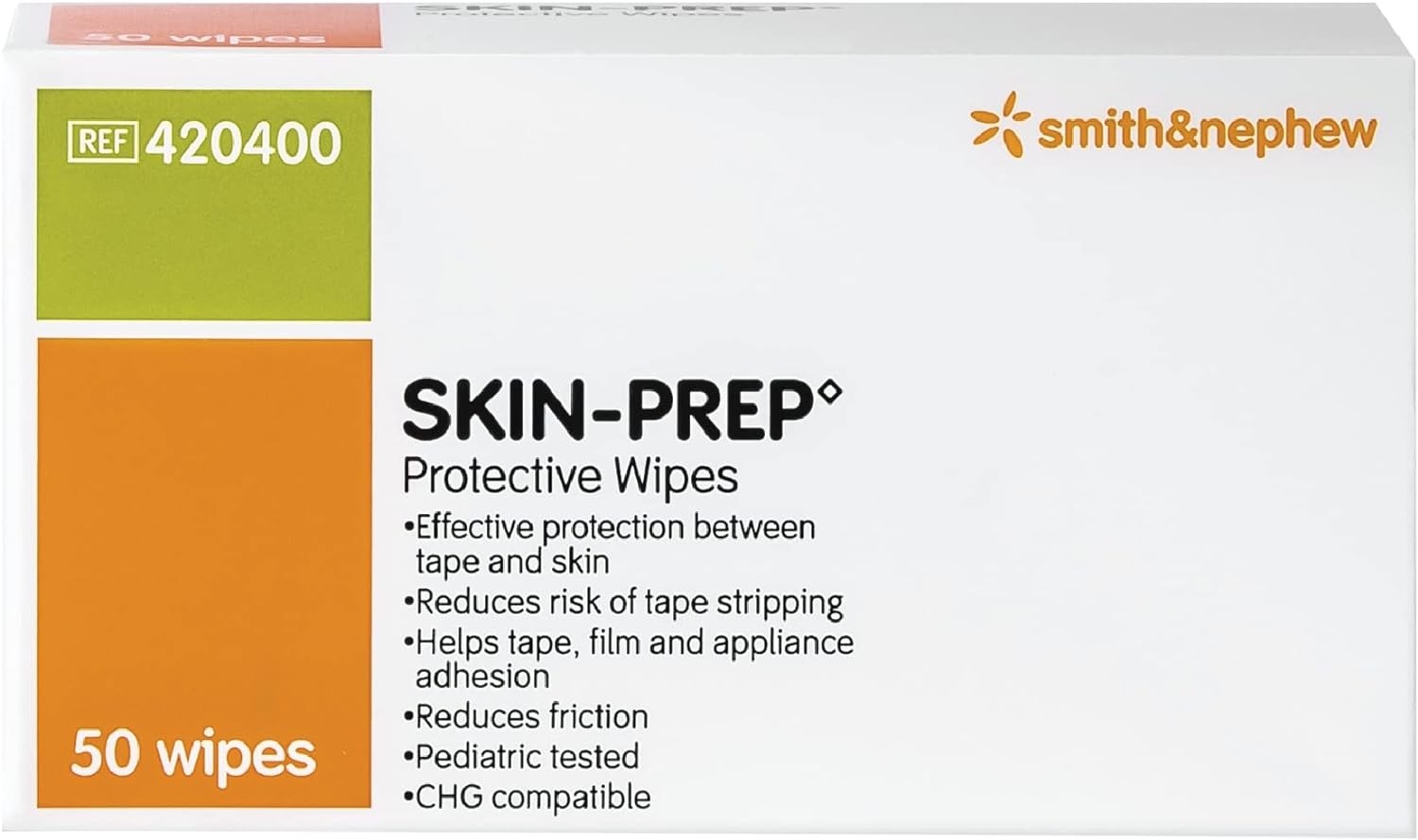 SALE!! Smith & Nephew Skin Prep Protective Barrier Wipes Box 50  EXPIRES 05/26