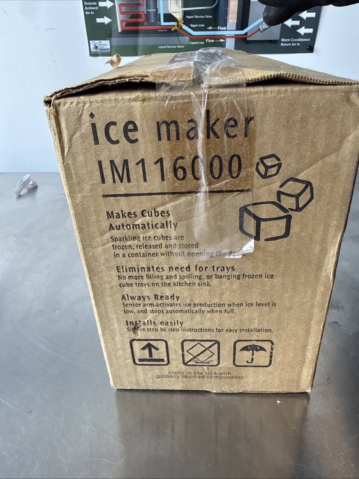 Frigidaire IM116000 Refrigerator Ice Maker Kit