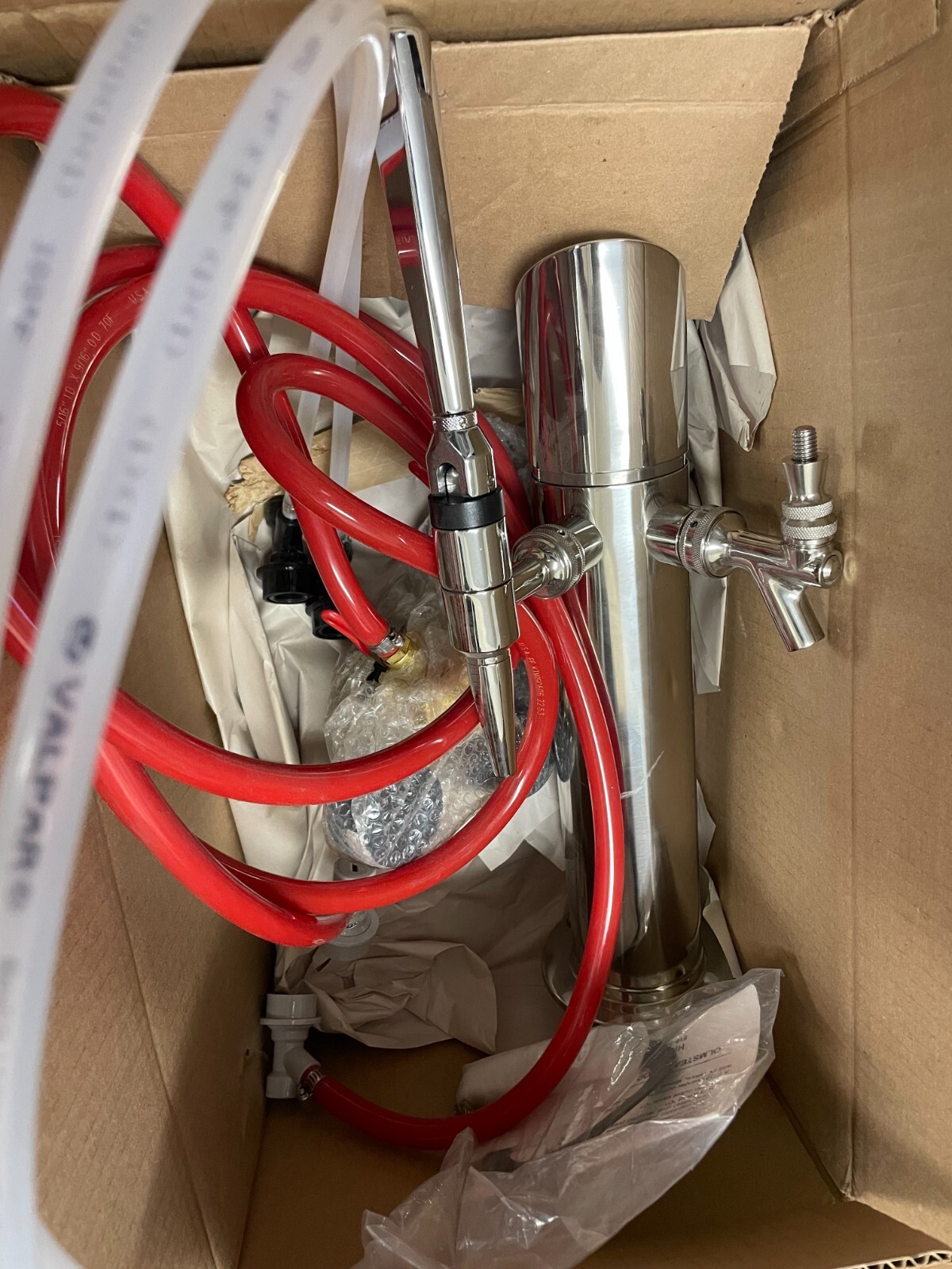 True 222756 NITRO/COLD COFFEE DBL Faucet Kit