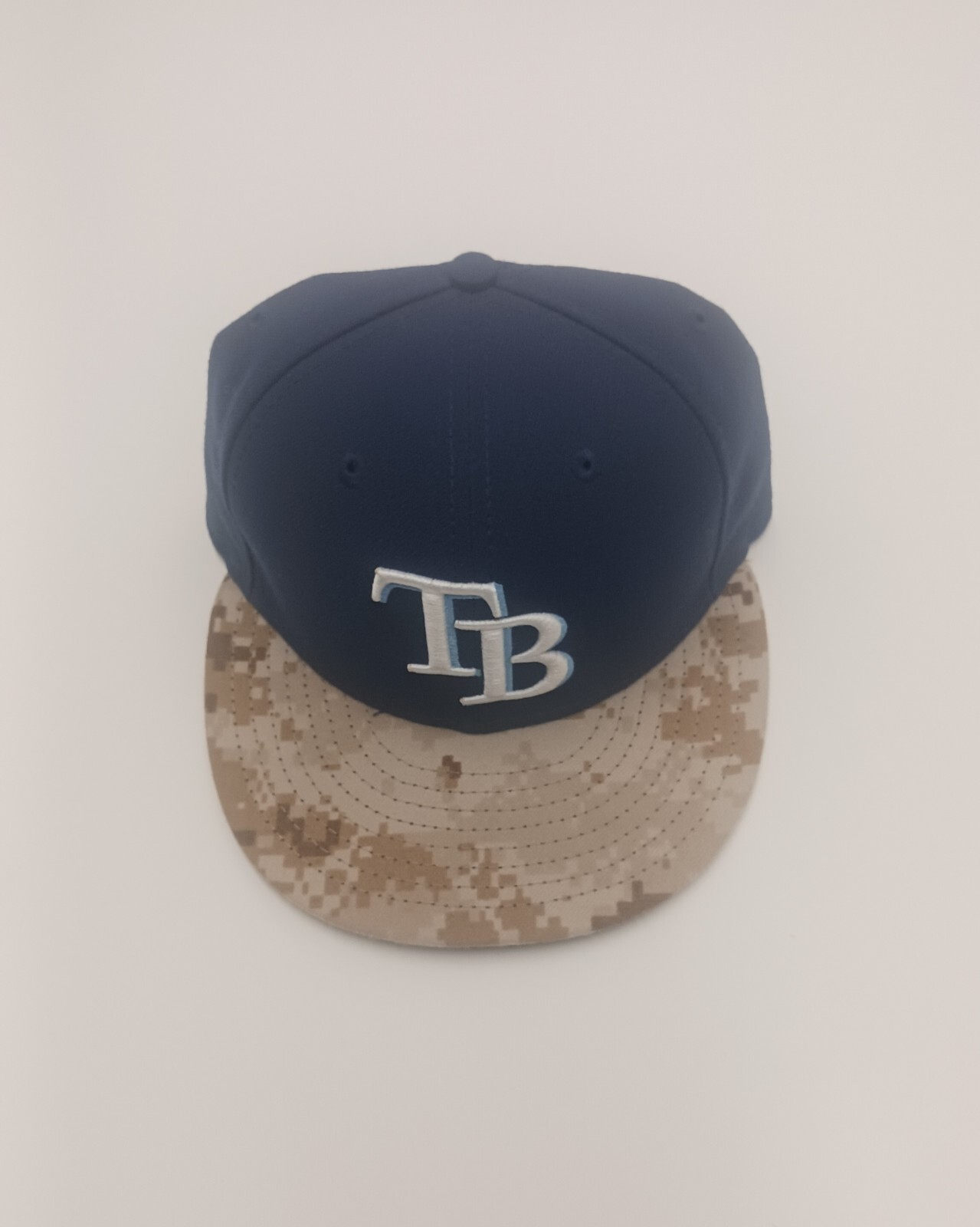 MLB Tampa Bay Rays Adult Hat New Era 59Fifty Fitted Size 7