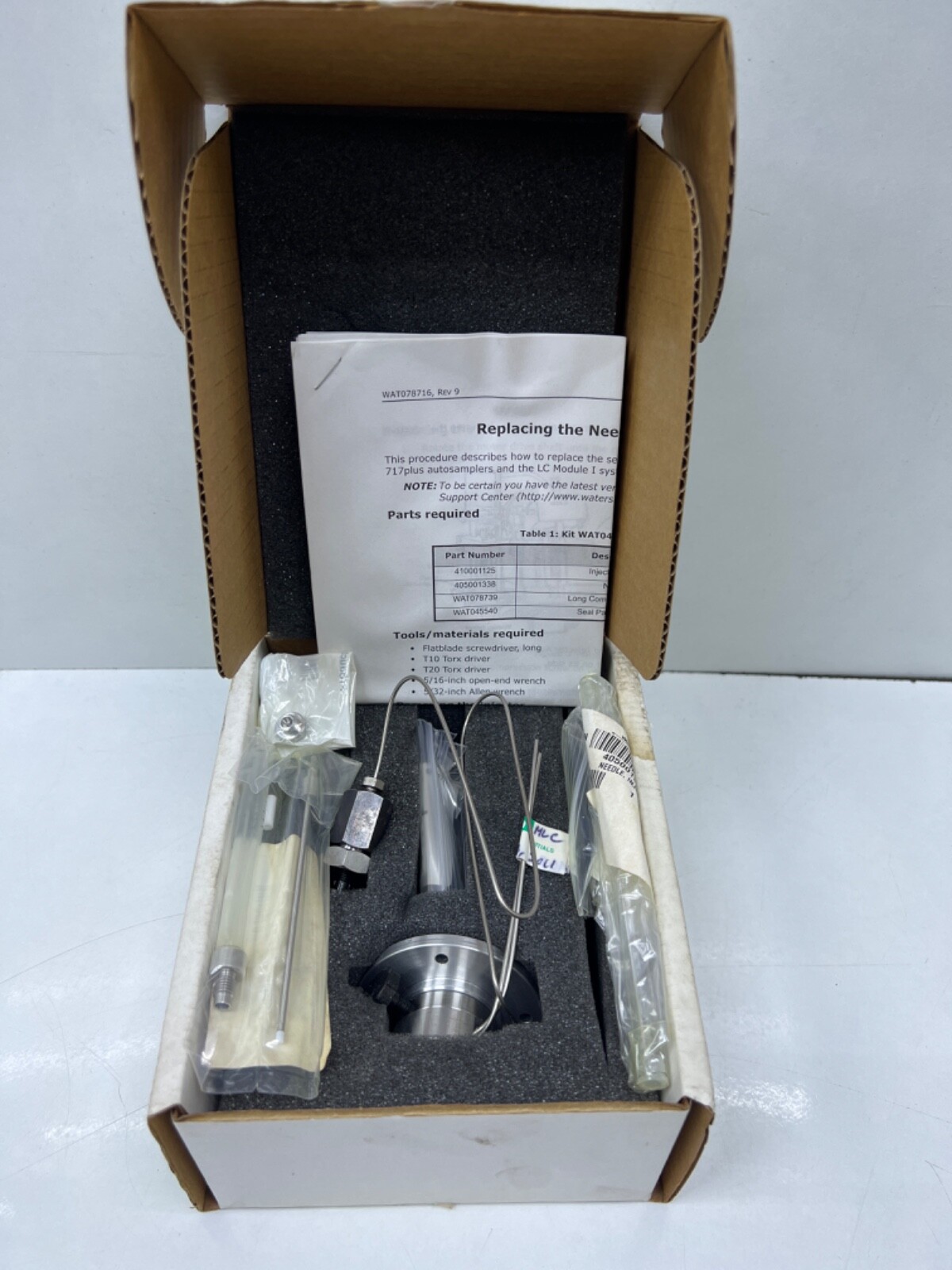 WATERS WAT045559 , 715/717 SEAL PACK & NEEDLE REPLACEMENT KIT