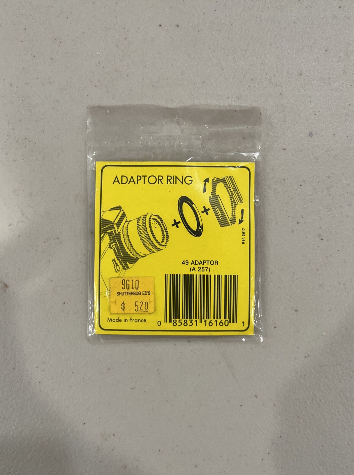 Cokin 49 mm Adaptor Ring Series A (New)