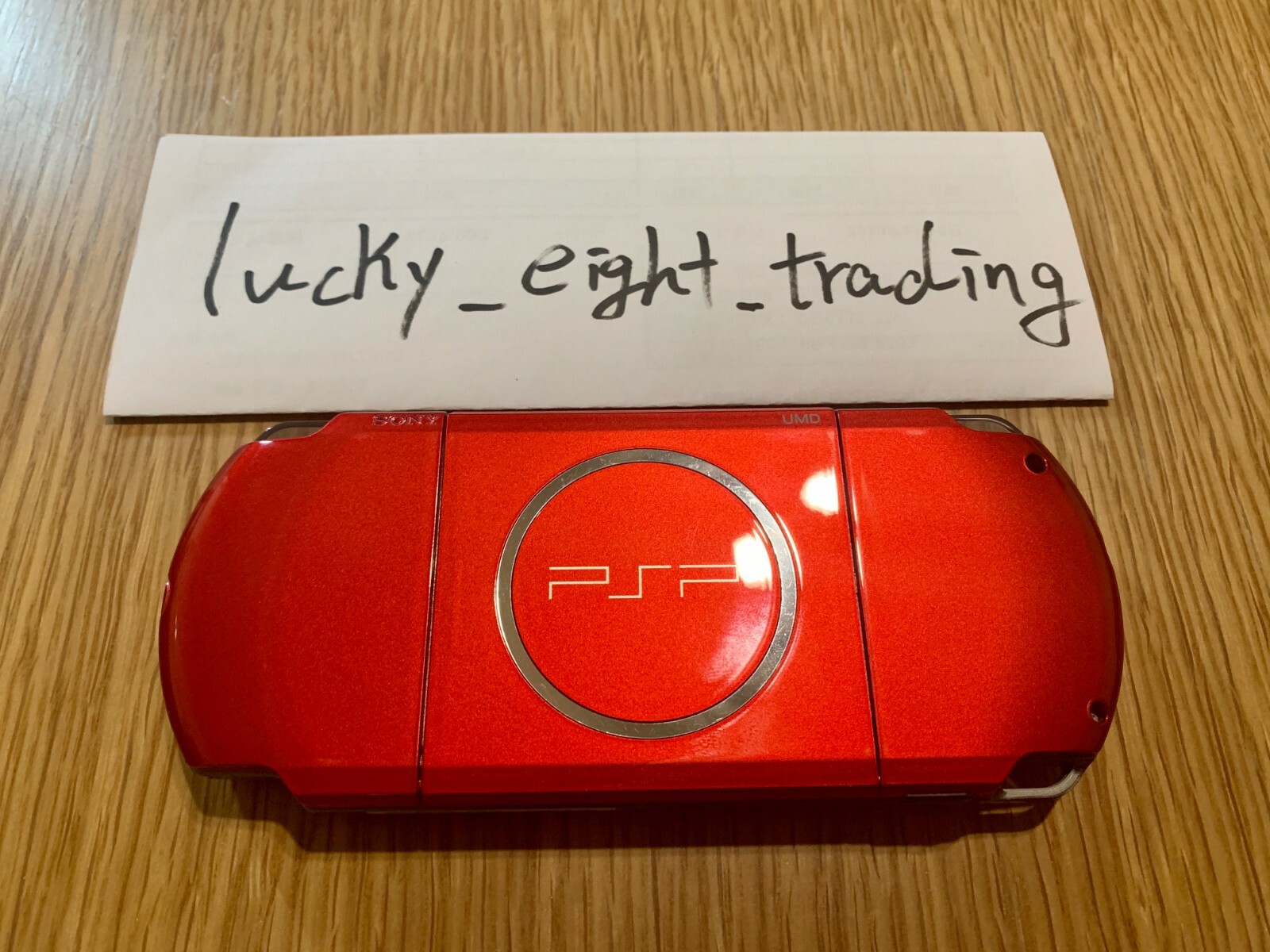 PSP 3000 Radiant Red RR Console Charger [CC]