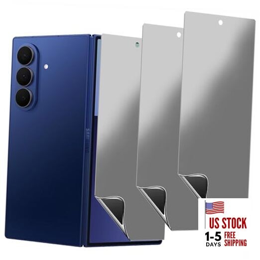 3 Pack Privacy Front Matte Screen Protector For Samsung Galaxy Z Fold 7 / Z