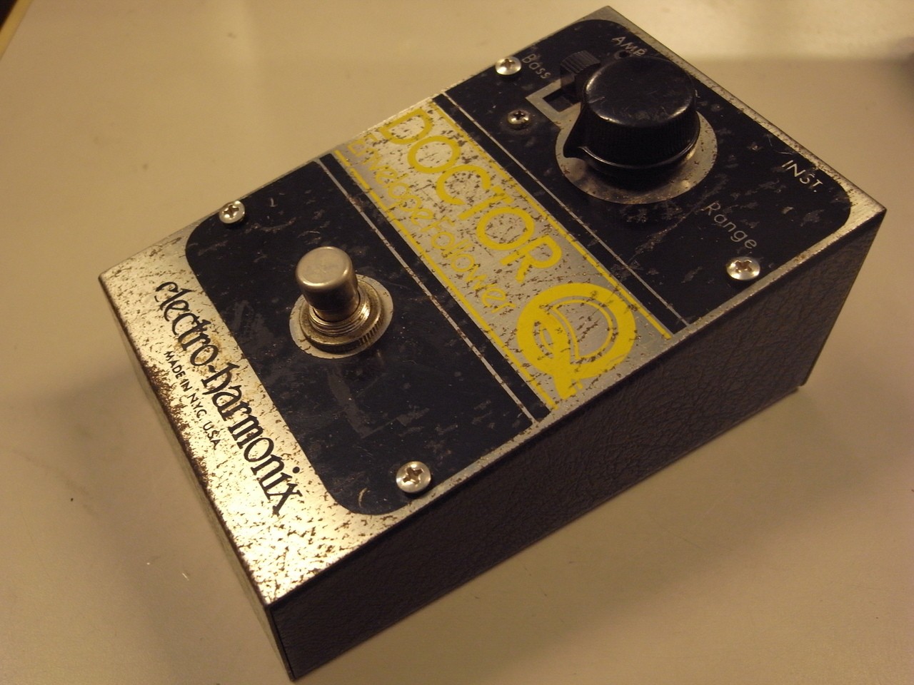 Electro-Harmonix Doctor Q Analog Phaser Guitar Effects Pedal Used Vintage