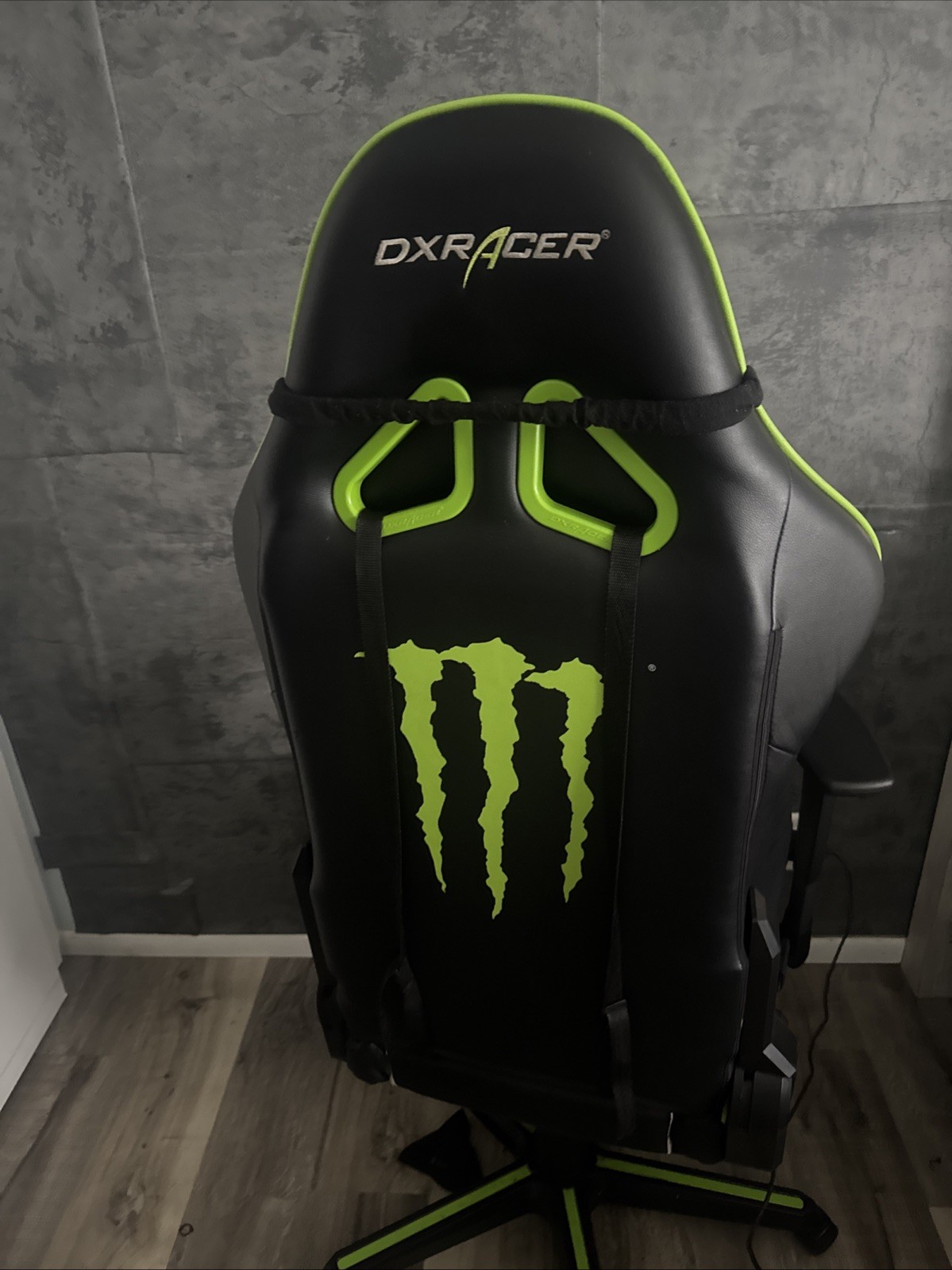 Monster Energy Gaming Chair In Great Condition Green And Black!! Get Urs Now