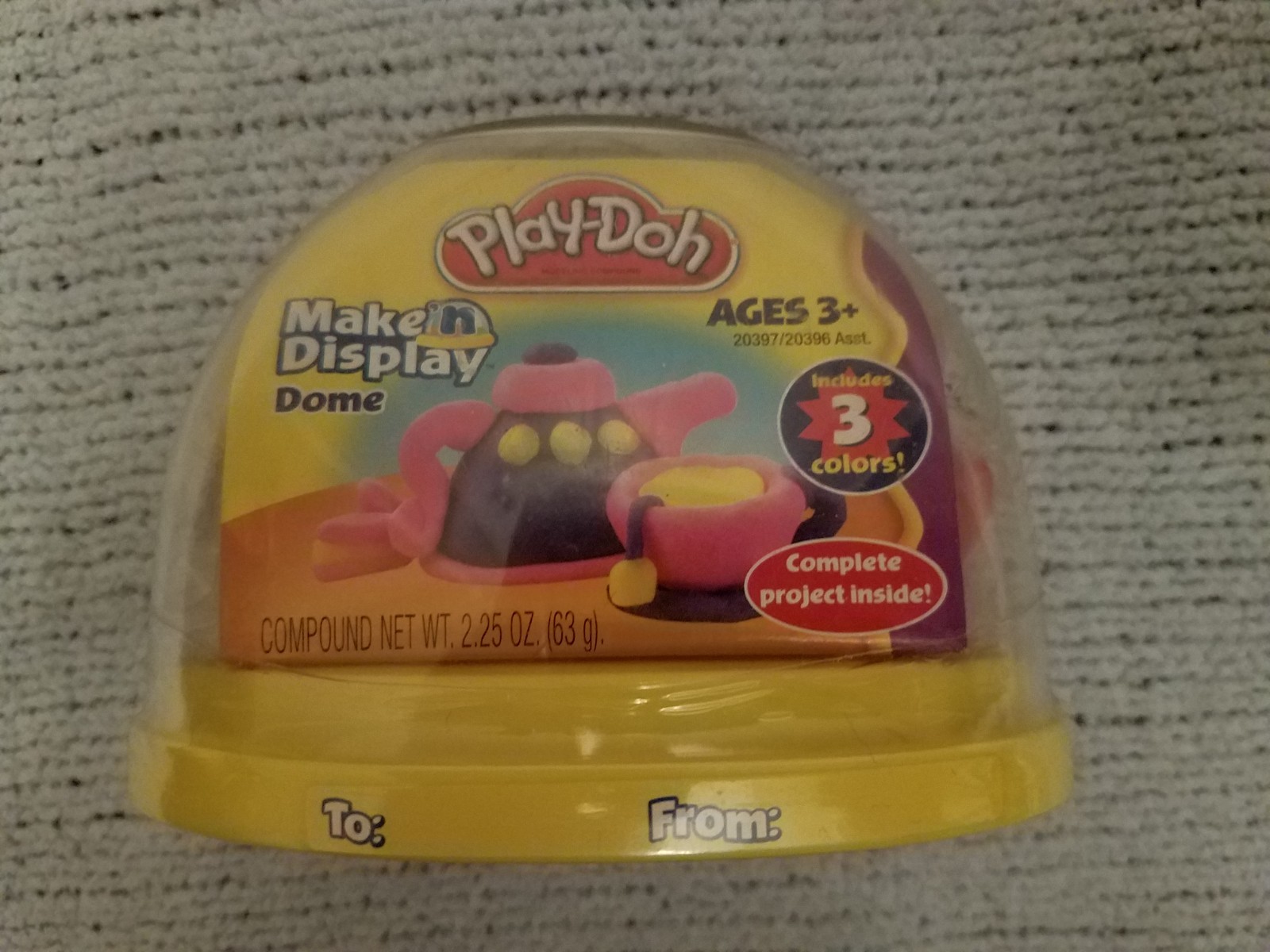 Play-Doh Make N Display Dome Tea Set or Ice Cream 3 Colors NEW