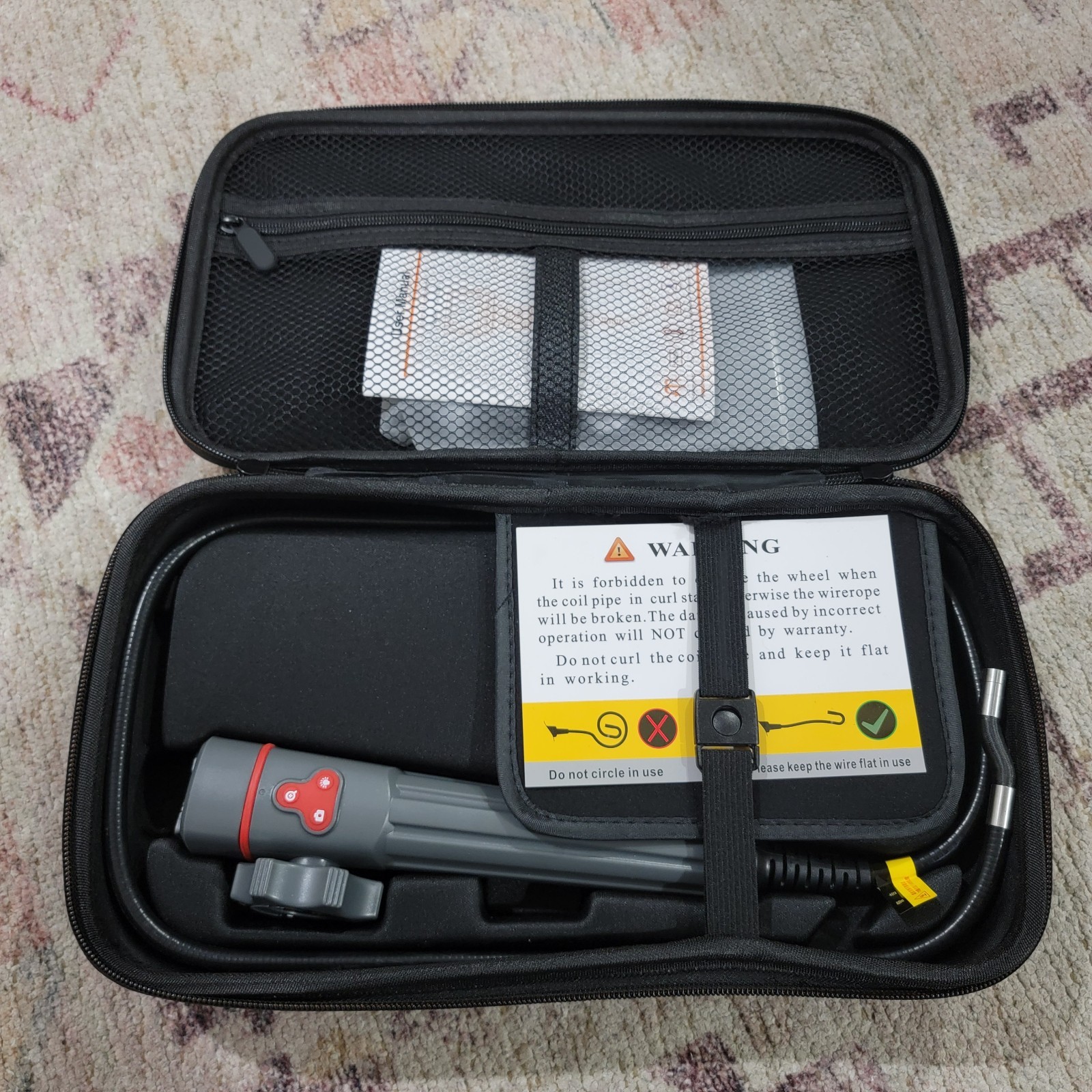 AGC430N Two-Way Articulating Borescope, Industrial Endoscope 3 Feet