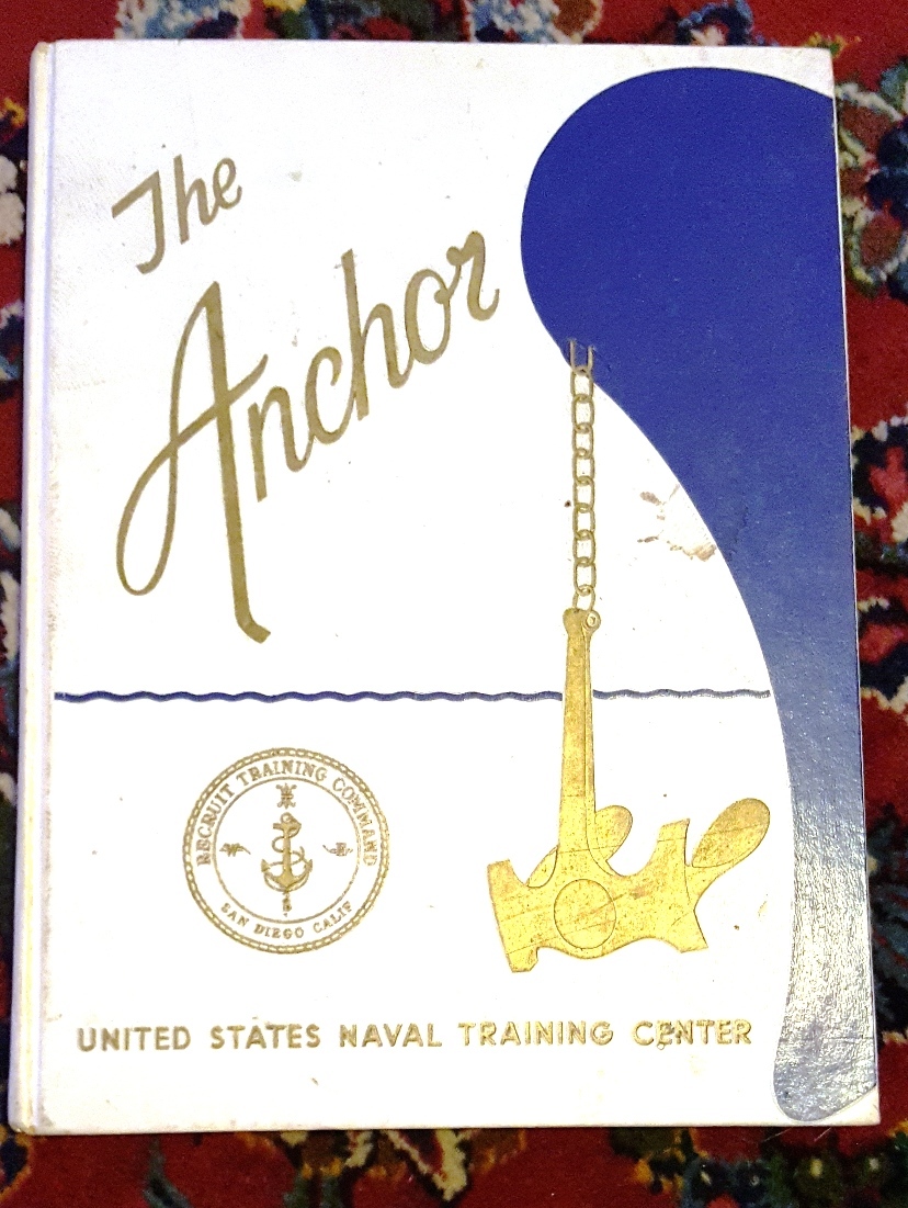 Vtg 1970s Navy Recruit Training Cruise Book "The Anchor" NTC San Diego Boot Camp