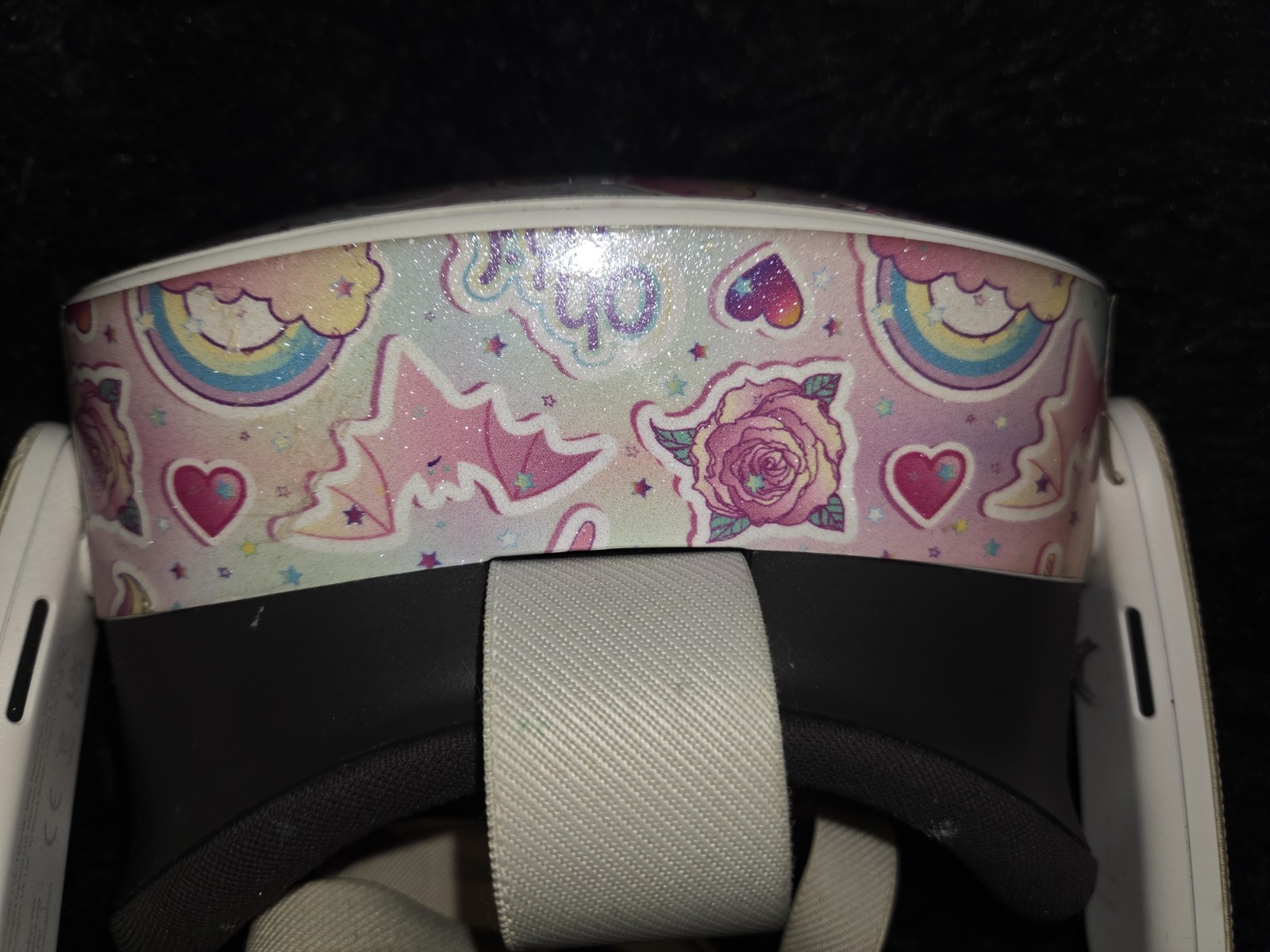 Meta Quest 3S 128GB VR Headset with Controllers GLITTER PASTEL GOTH EDITION