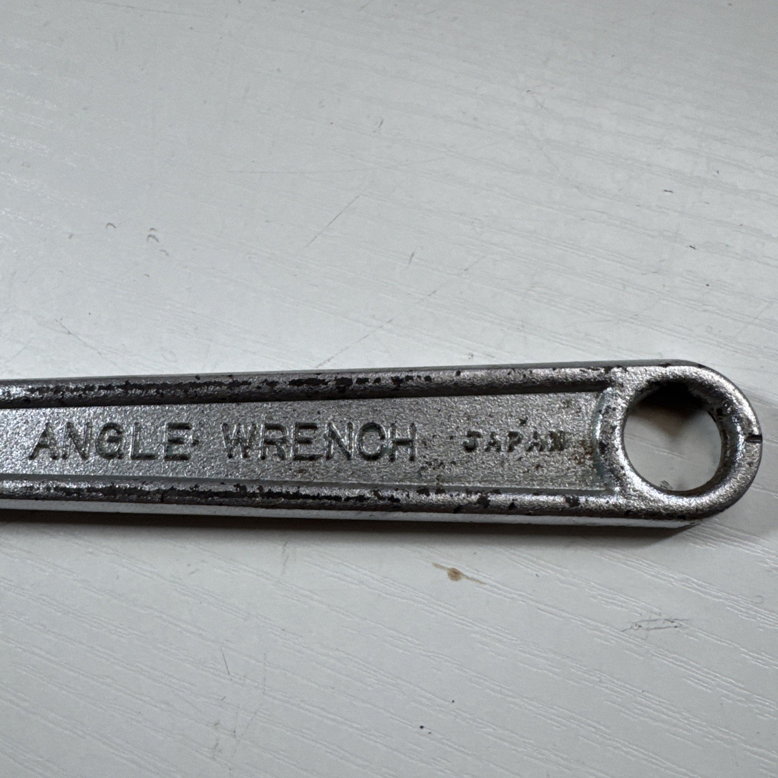 Toyota Motors 200mm Adjustable Wrench 8” Long Angle Wrench Vintage Made in Japan