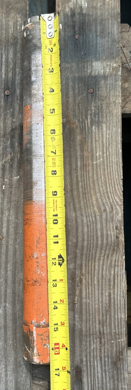Diamond Wet Core Drill Bit 2” x 14" Diamond Wet Core Bit 1/4" left on teeth