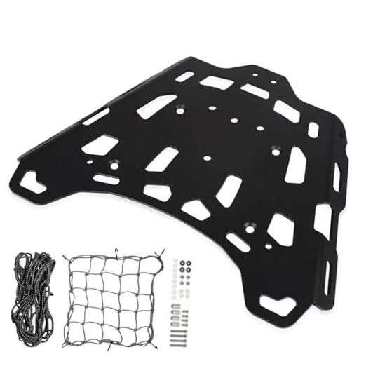 Universal Motorcycle Rear Luggage Rack Compatible with Triumph Tiger 900 Rally