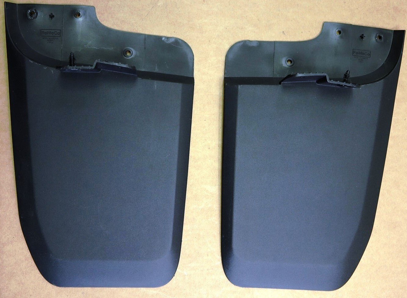 Ford F550 Super Duty Front Mud Flaps 2017-2026 OEM HC3Z16A586AB HC3Z16A586AA