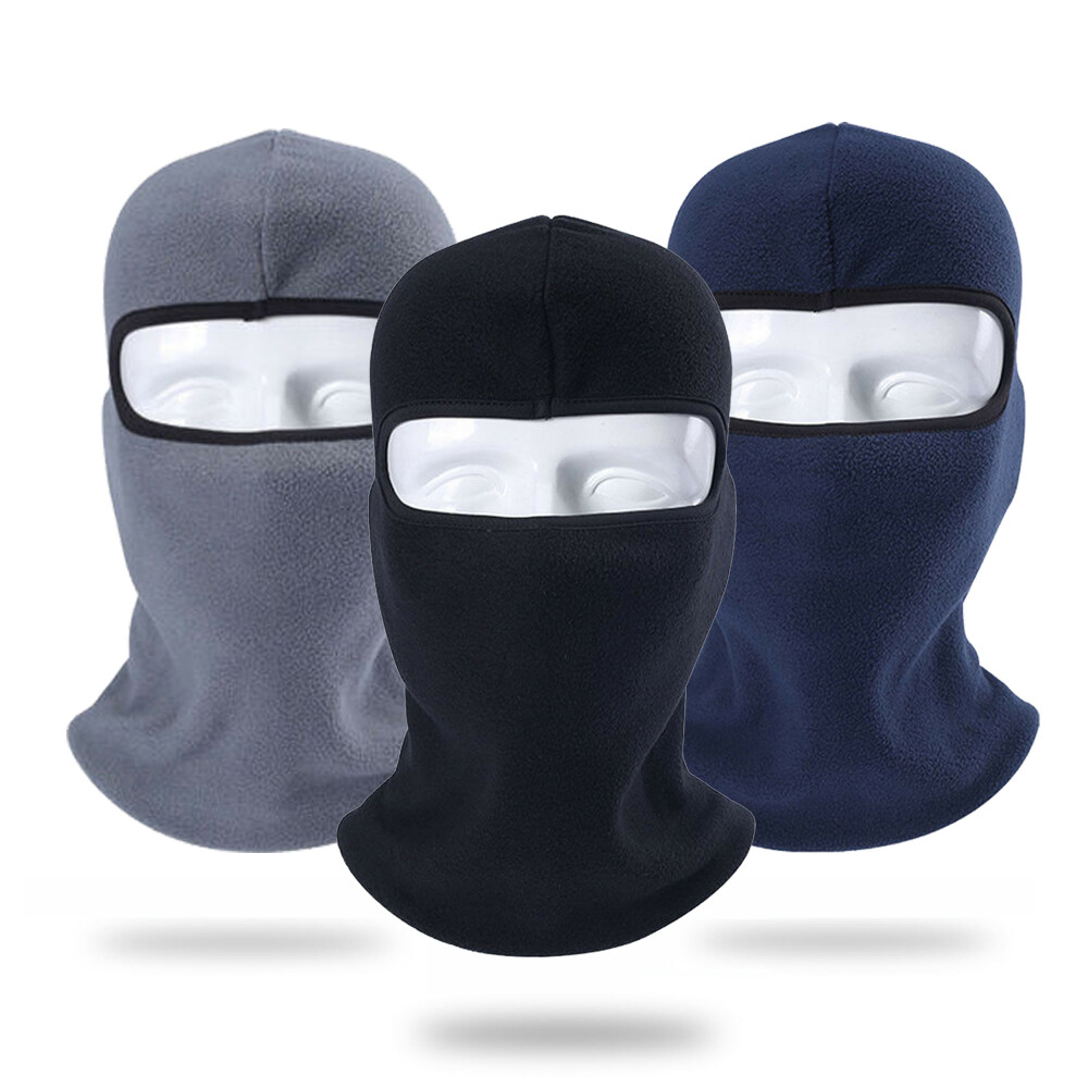 Balaclava Full Face Mask Winter Fleece Thermal Windproof Ski Hat for Men Women