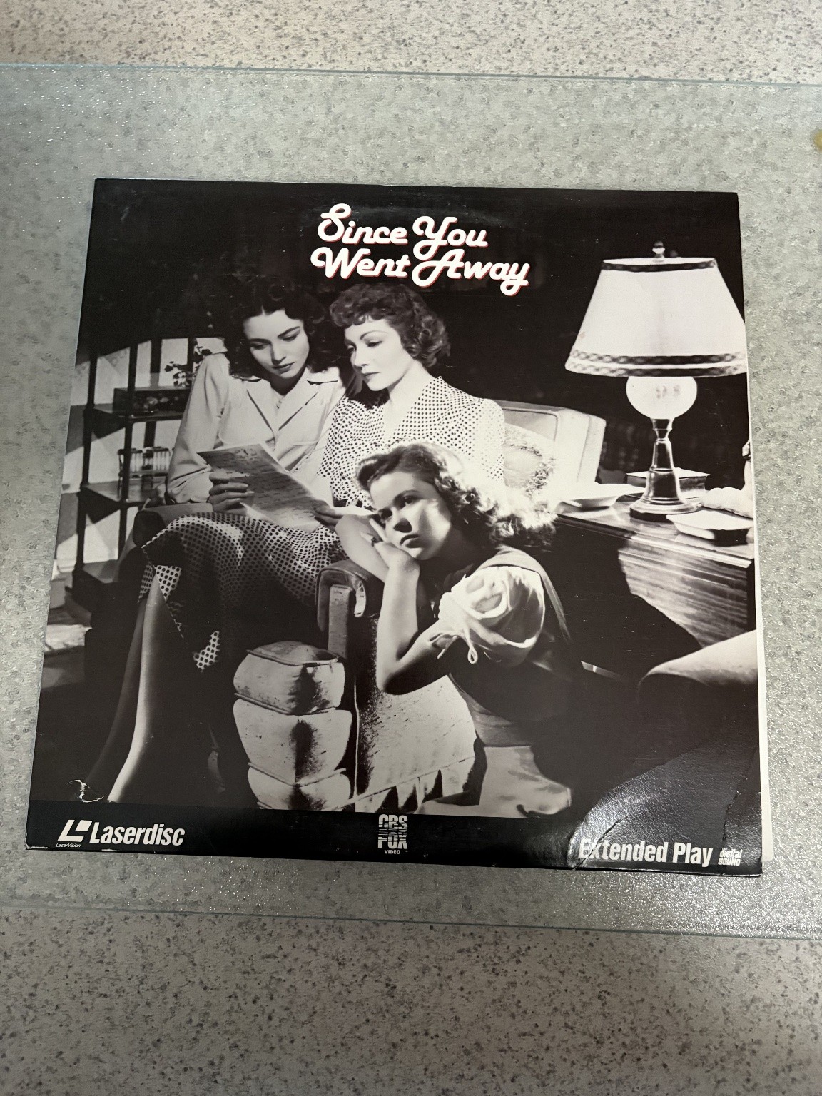 Since You Went Away LaserDisc 1944 Drama Extended Play CBS Fox Video