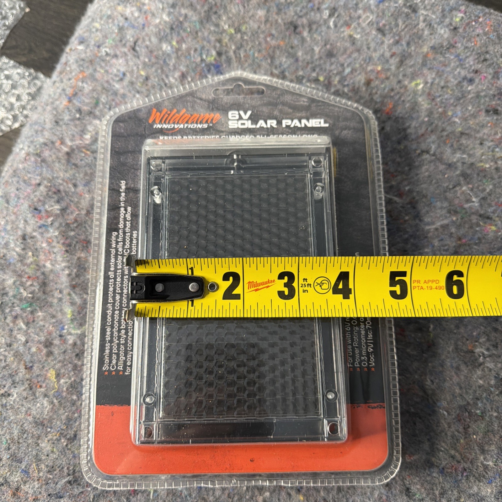 Wildgame Innovations 6V Solar Panel / Battery Charger
